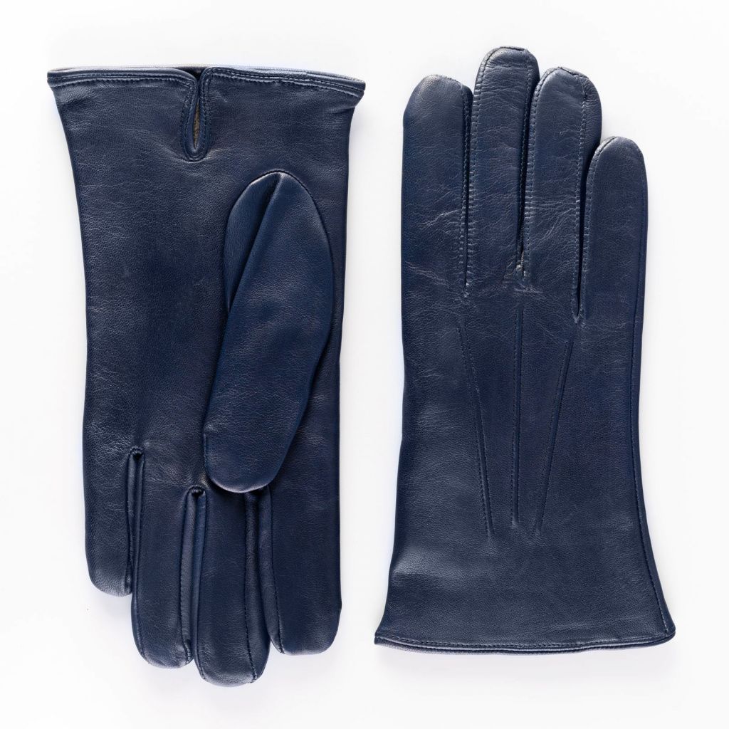 Men's Colorful Leather Gloves