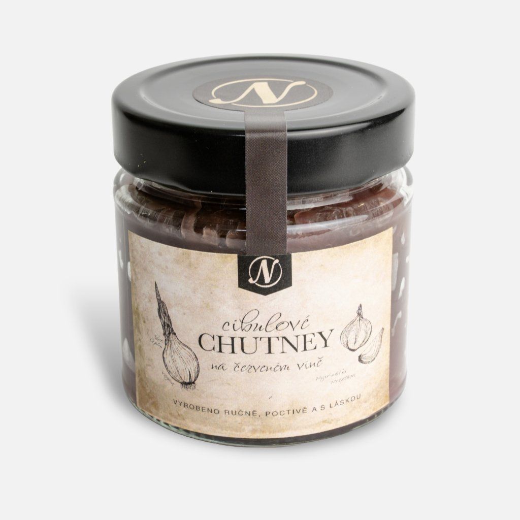 Onion chutney with red wine 190 g