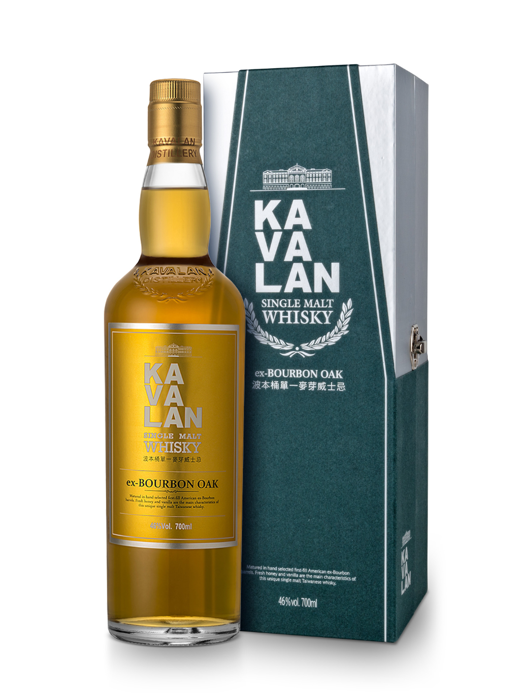 Kavalan ex-Bourbon Cask 46% 0.7l