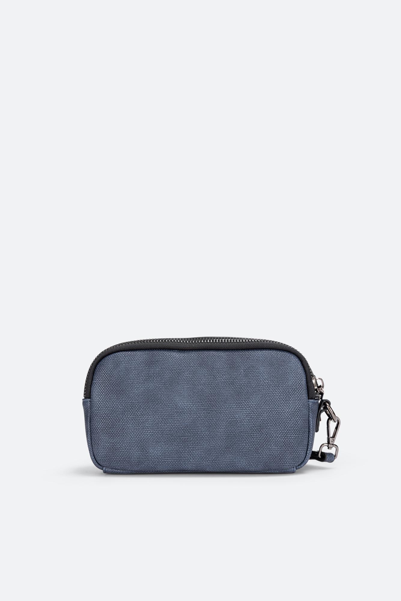 Beauty Tristan Texture with Embossed Logo in Blue