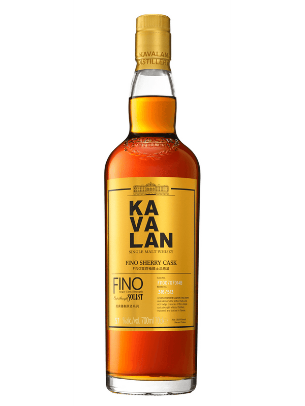 Kavalan Solist Fino Sherry Cask Strength 58.6% 0.7l