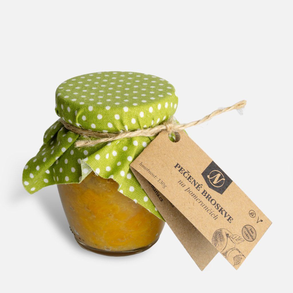 Baked Peaches with Oranges | no added sugar 130 g / 250 g
