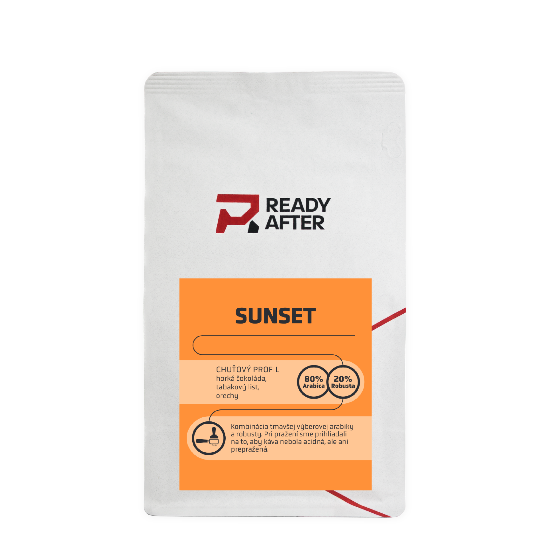 Západ slunce - prémiová kávová směs 80% Arabica 20% Robusta Balení: 200g
