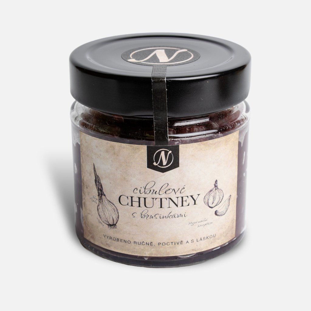 Onion chutney with cranberries 190 g