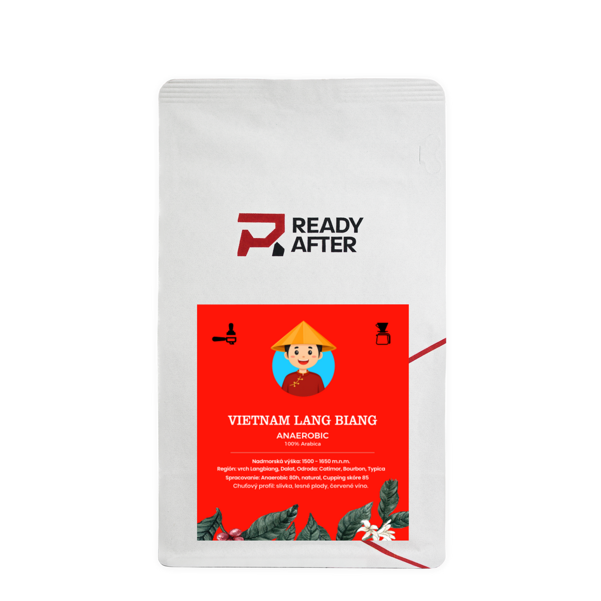 Vietnam Lang Biang Anaerobic - 100% Arabica Coffee Packaging: 1000g