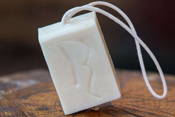 Soap with Dead Sea Salt on a String Packaging Type: Hygienic Bag