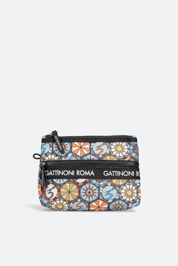 Multicolored cosmetic case