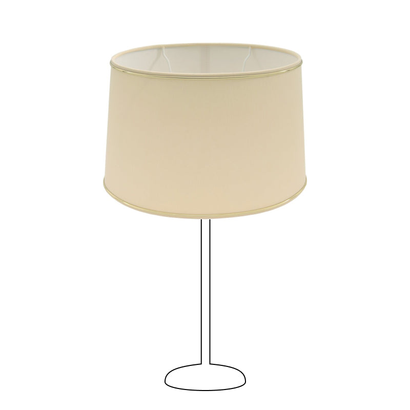 Various Oval Chintz Lampshade with Gold Edge, for E27 - for Table Lamp