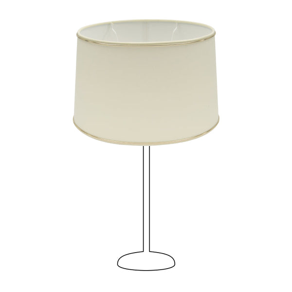 Various Oval Chintz Lampshade with Gold Edge, for E27 - for Table Lamp