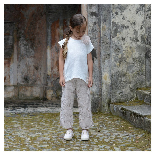 Lace Gaucho Pants