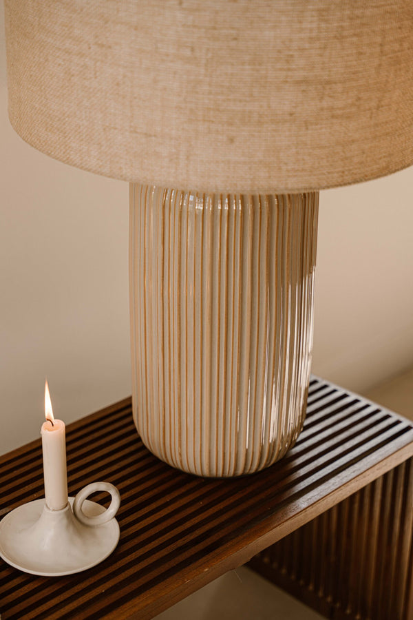 Indore Home - Verona - L - Schemerlamp - Beige