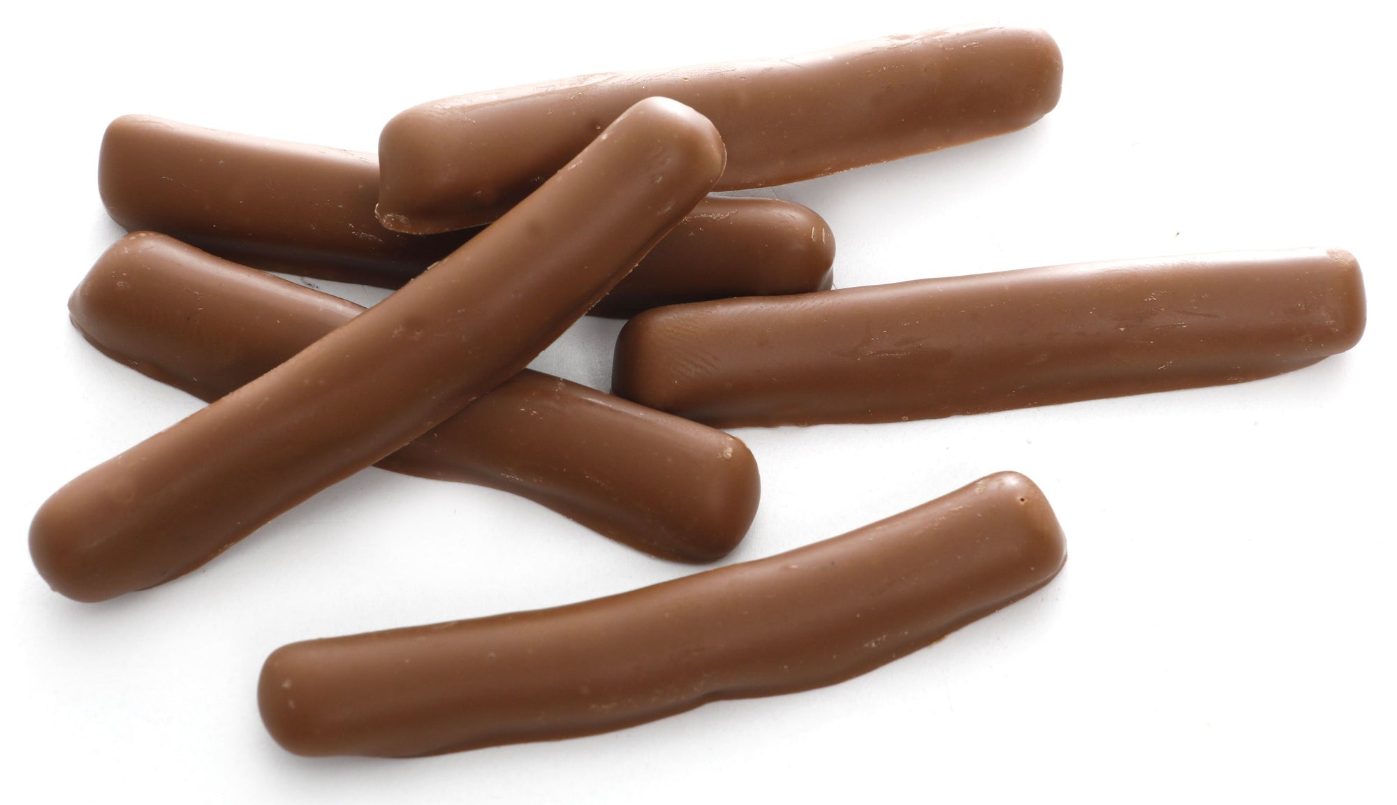 Doos met melkchocolade citroenstokken