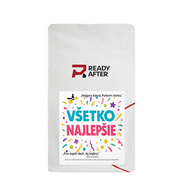 VŠE NEJLEPŠÍ - káva 100% arabica Balení: 500g