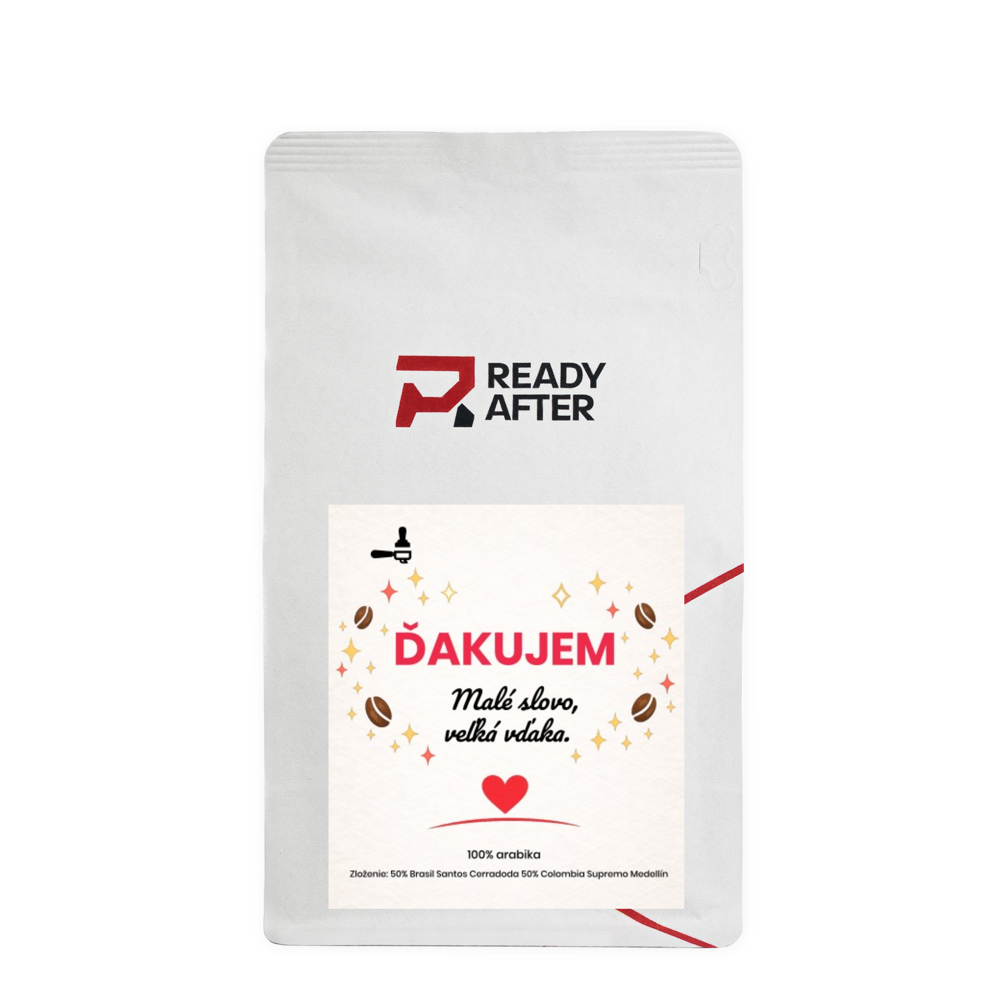 Děkujeme - 100% Arabica Káva Balení: 200g