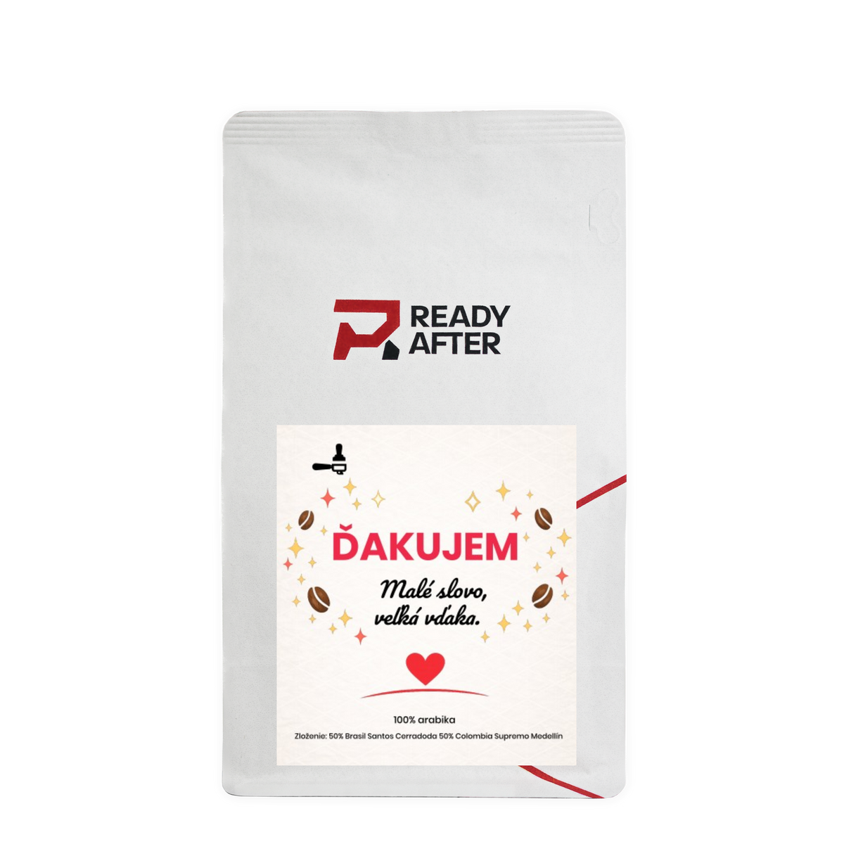 Děkujeme - 100% Arabica káva Balení: 200g