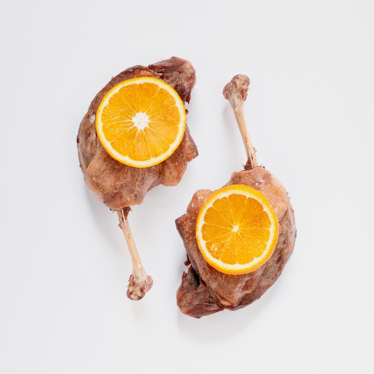 Cuisses de canard à l'orange par 2 - 700g