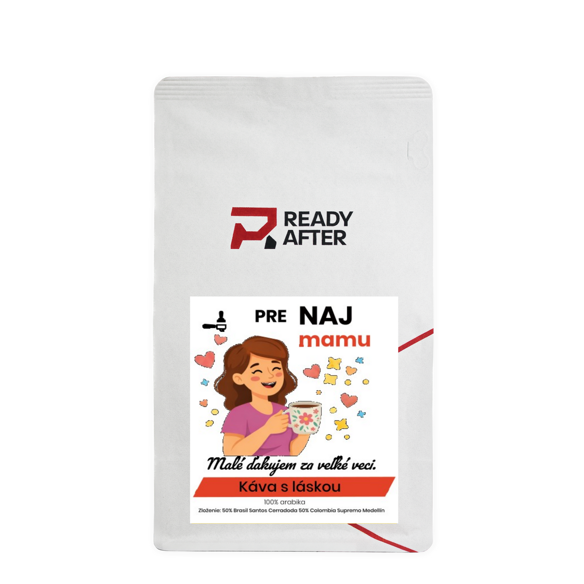 FOR THE BEST MOM - 100% Arabica Coffee Packaging: 500g