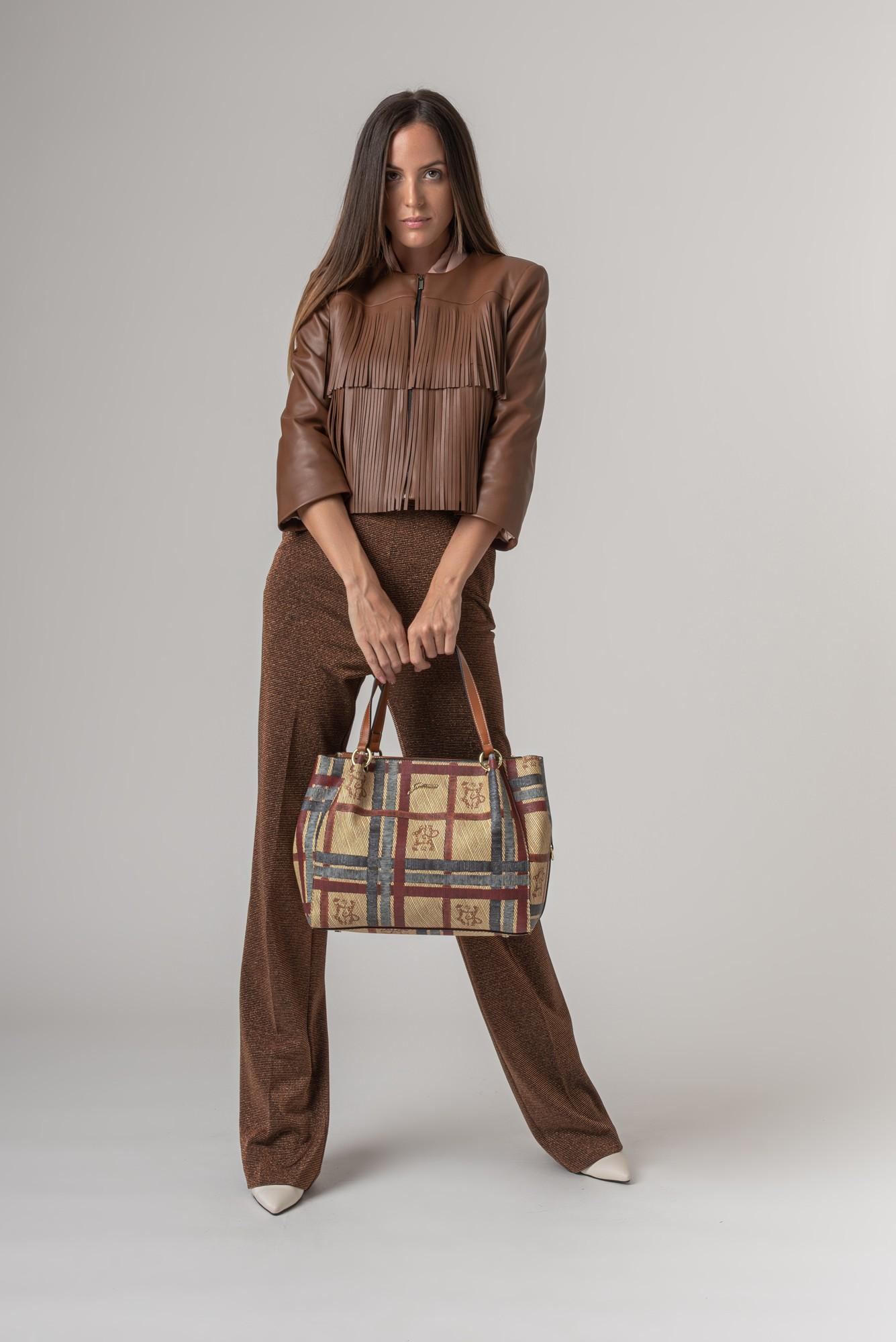 Large Double Handle Bag New Jillian Gattinoni