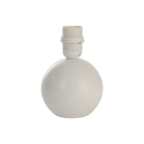 Various Lamp Base Ball - White - 20 cm - Wood E27 - Elegant & Timeless