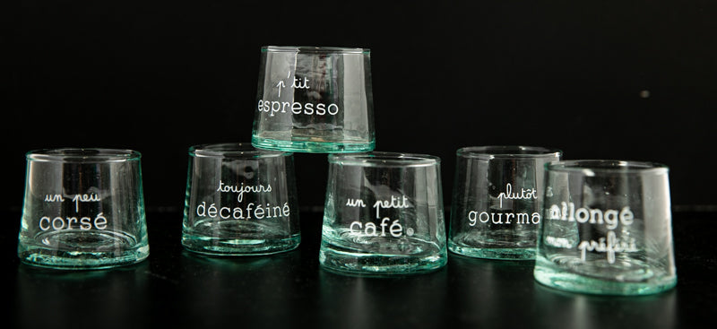 6 verres Beldi pm un petit café