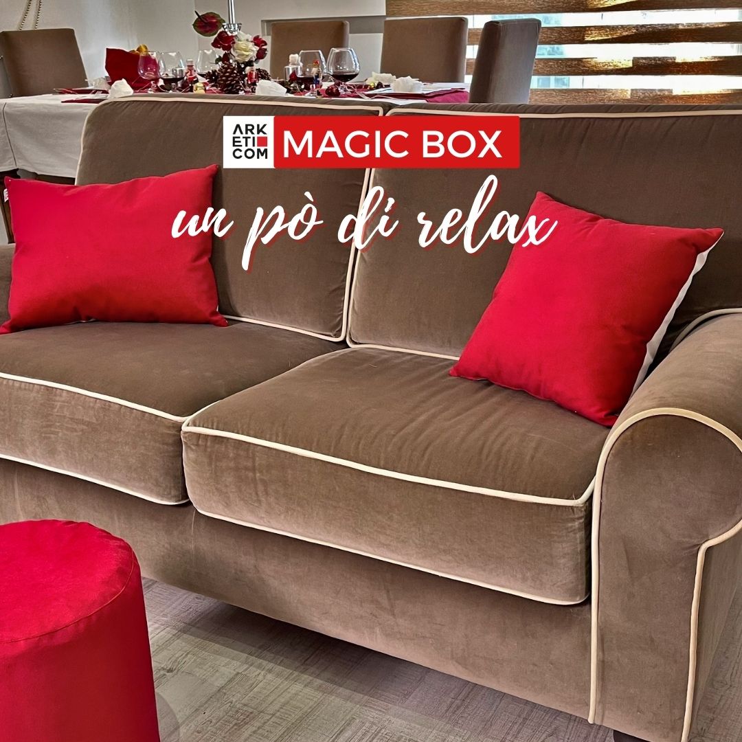 Magic Box Arketicom, Pouf Cuscini e Decorazioni Natalizie per la Tavola