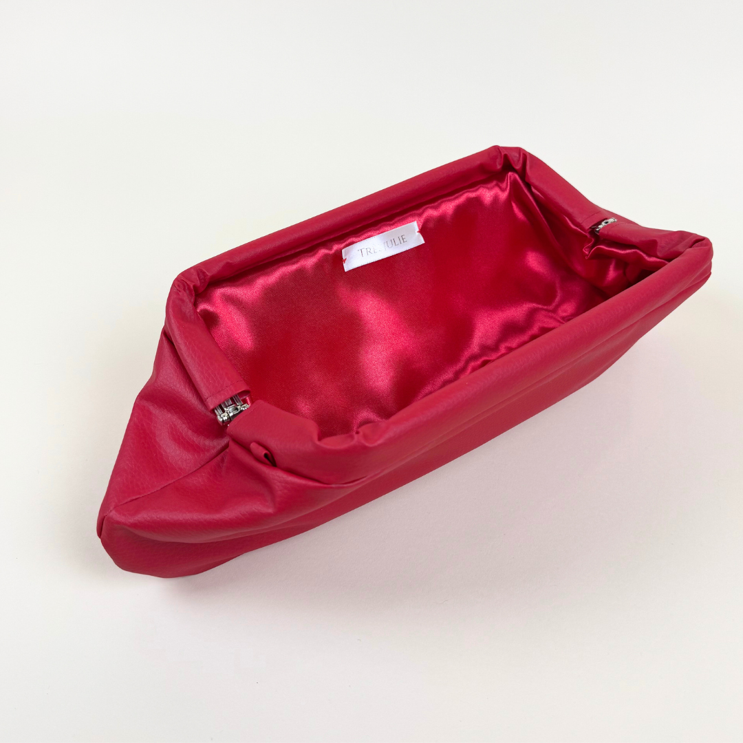 Hammered Eco-Leather Baguette