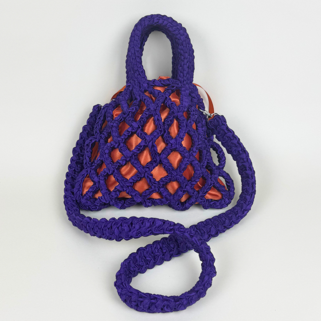 The Satin Net Purple