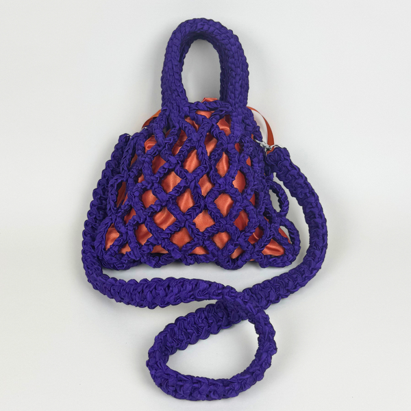 The Satin Net Purple