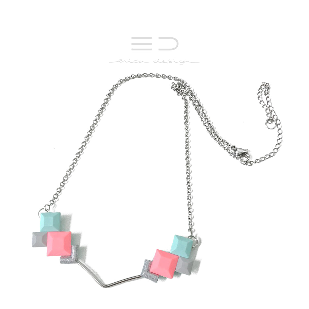 EXPANSION | gray – mint – coral – silver