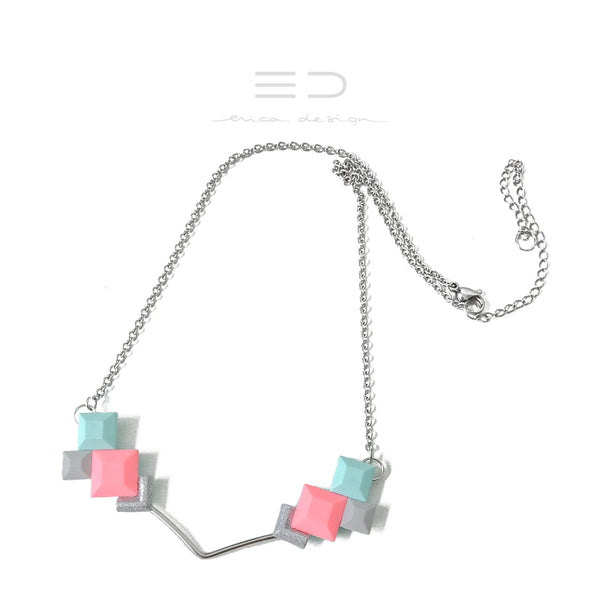 EXPANSION | gray – mint – coral – silver
