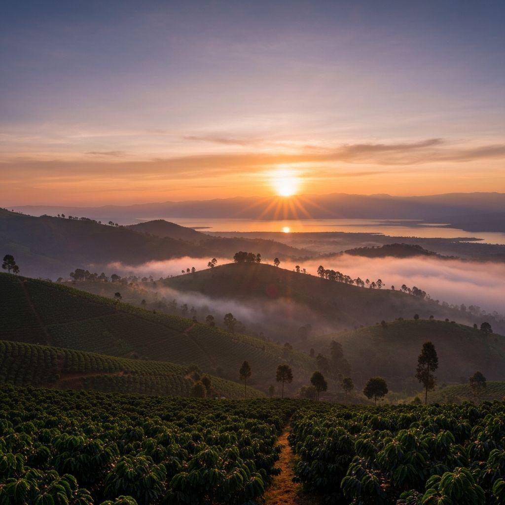 Rwanda Gicumbi Plně omytá LOT 01 - 100% Arabica Káva Balení: 200g
