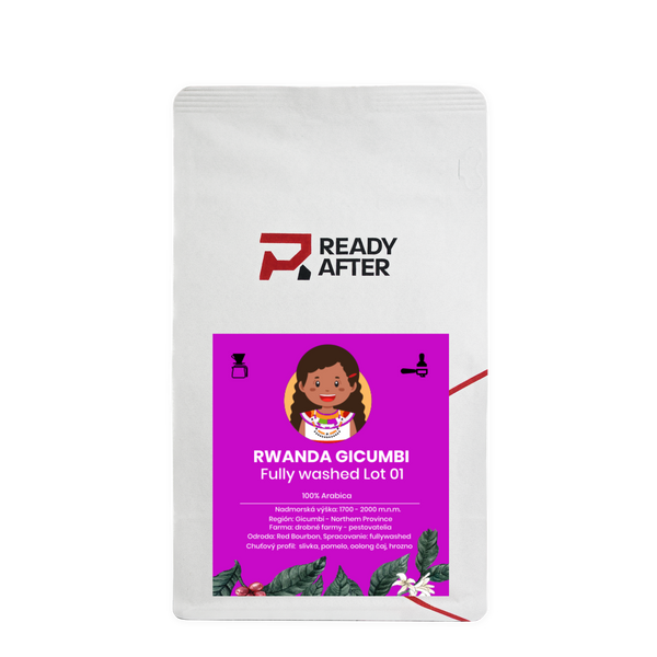 Rwanda Gicumbi Fully washed LOT 01 - 100% Arabica Coffee Packaging: 500g