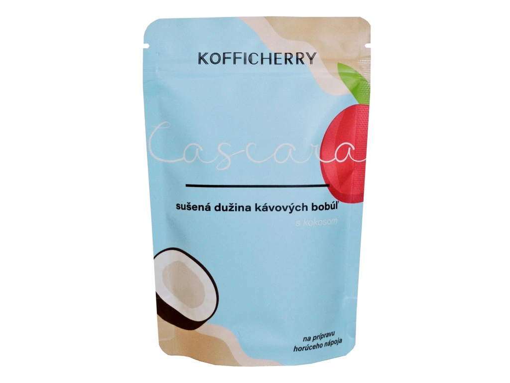 Cascara-KOFFICHERRY s kokosem 80g