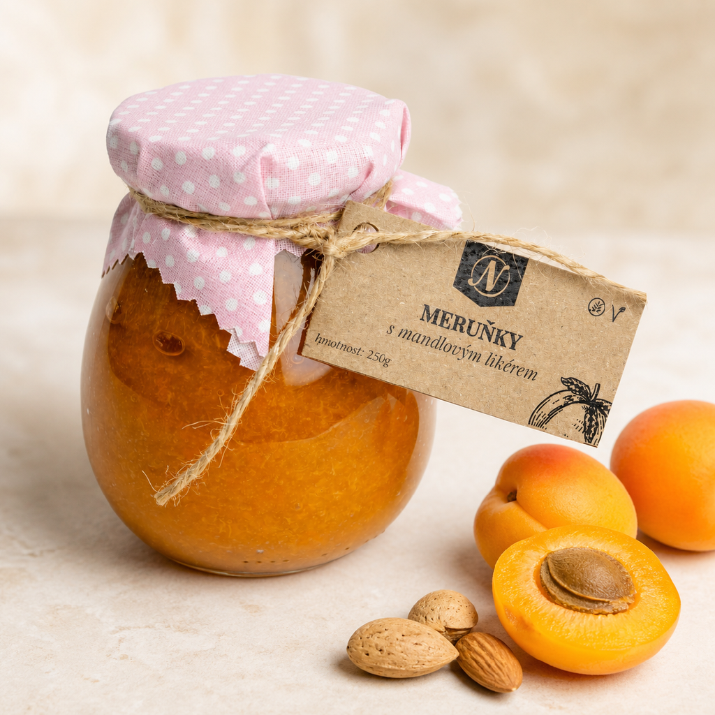 Meruňky s mandlovým likérem 130 g / 250 g