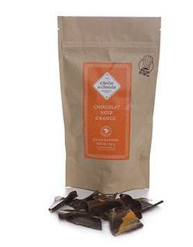 Artisanal 72% Dark Chocolate Orange Chunks
