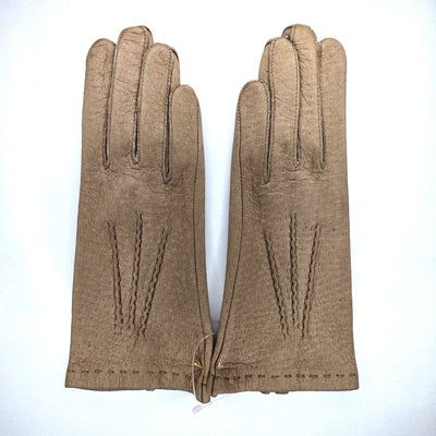 Elegant Peccary Leather Gloves