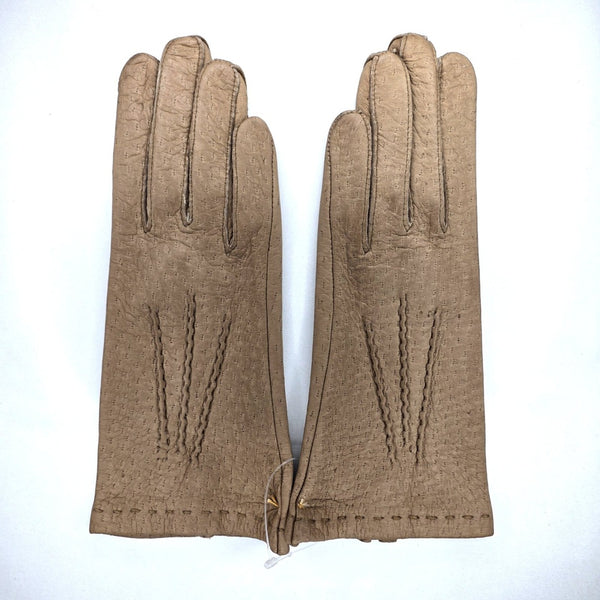 Elegant Peccary Leather Gloves