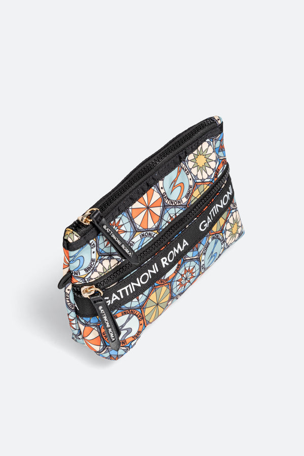 Trousse de maquillage multicolore