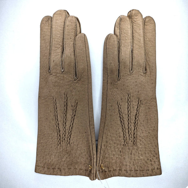 Elegant Peccary Leather Gloves