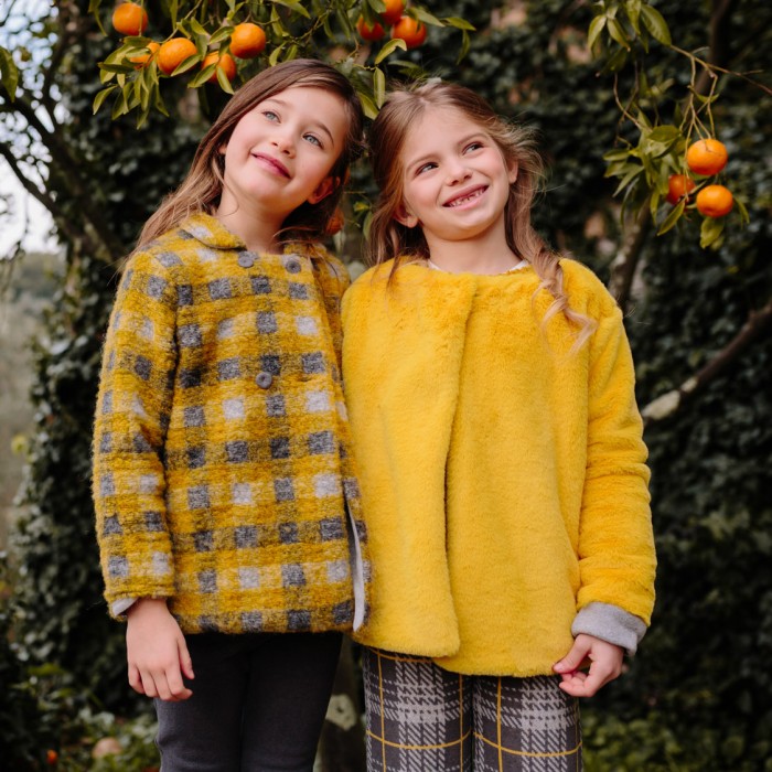 YELLOW ECO FUR