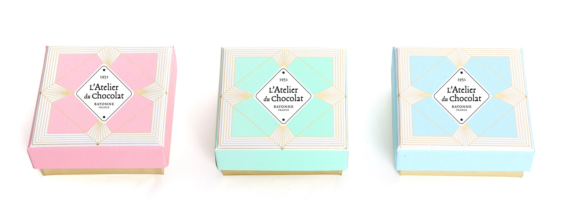 Box of 4 Mini Praline Chocolate Rocks