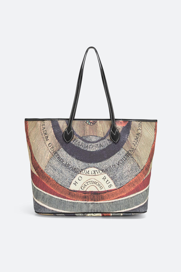 Large Shopping Bag Planetarium Classic Black Details
