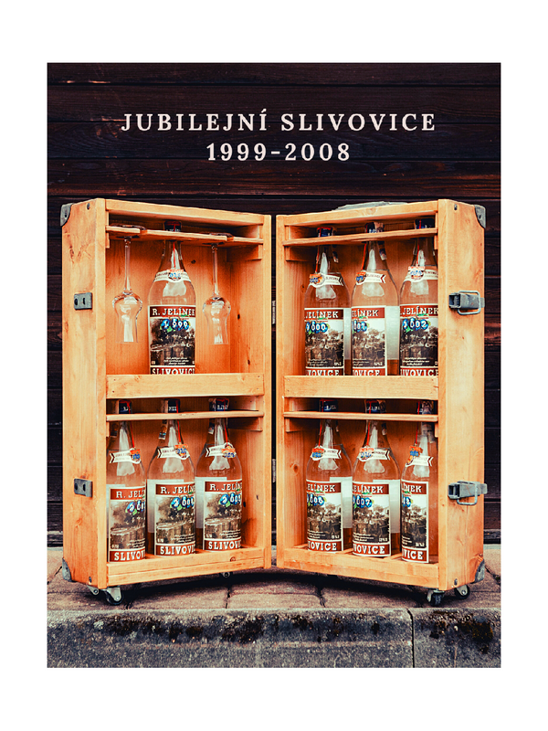 Edition of Jubilee Plum Brandies in an Oak Case