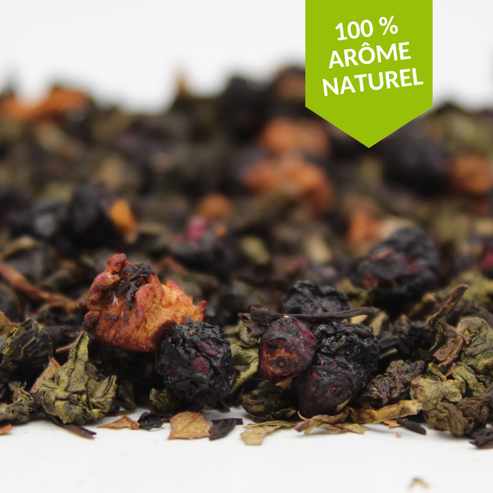 Oolong Tea Blueberry Myrtle Vanilla