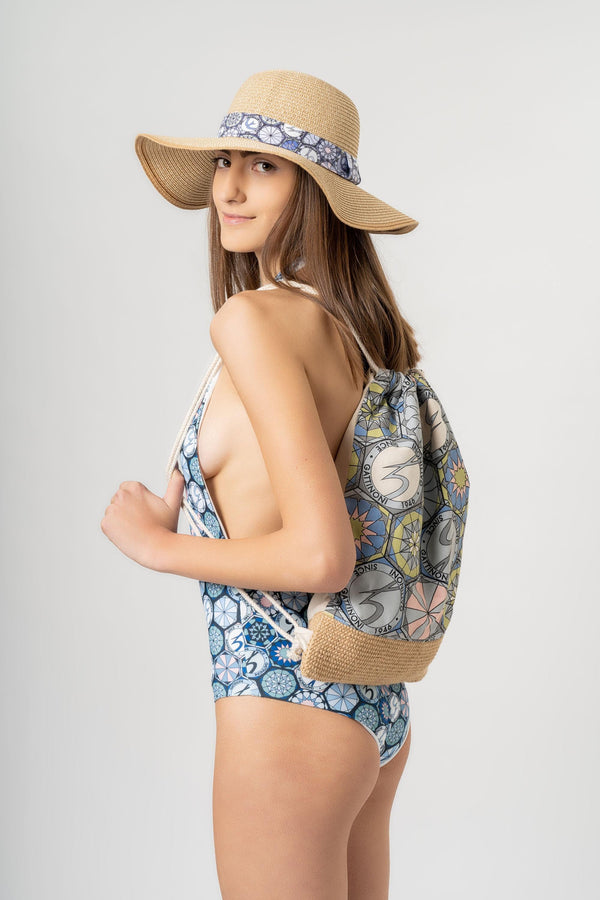 Teodosia Gattinoni Printed One-Piece Swimsuit