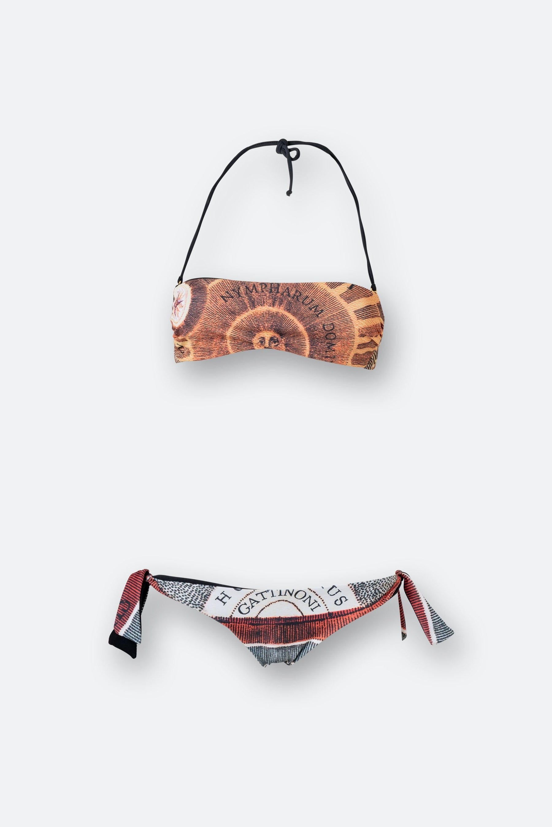 Bikini a fascia con stampa Planetarium Gattinoni