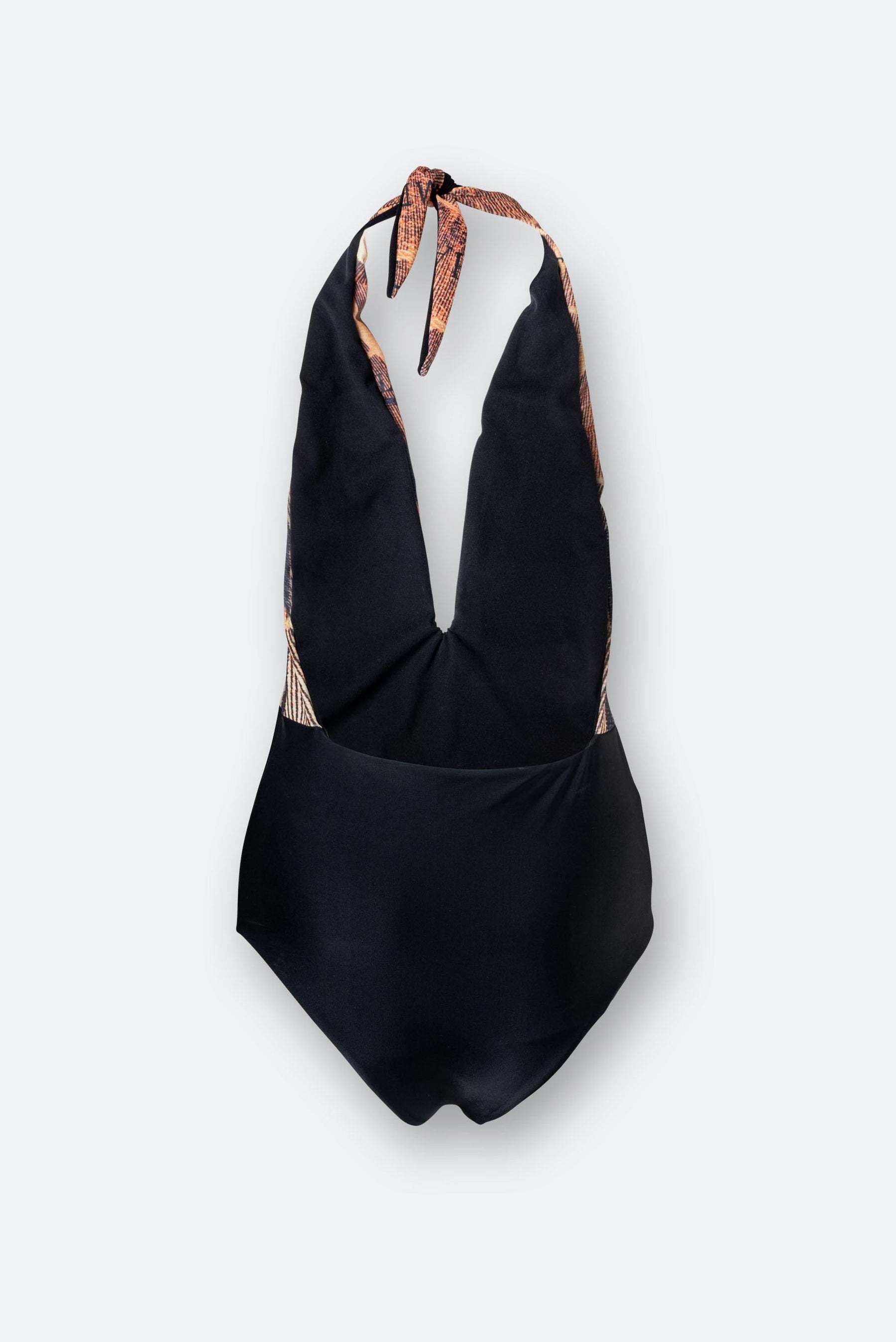 Maillot de bain imprimé Planetarium une pièce avec fond noir Gattinoni