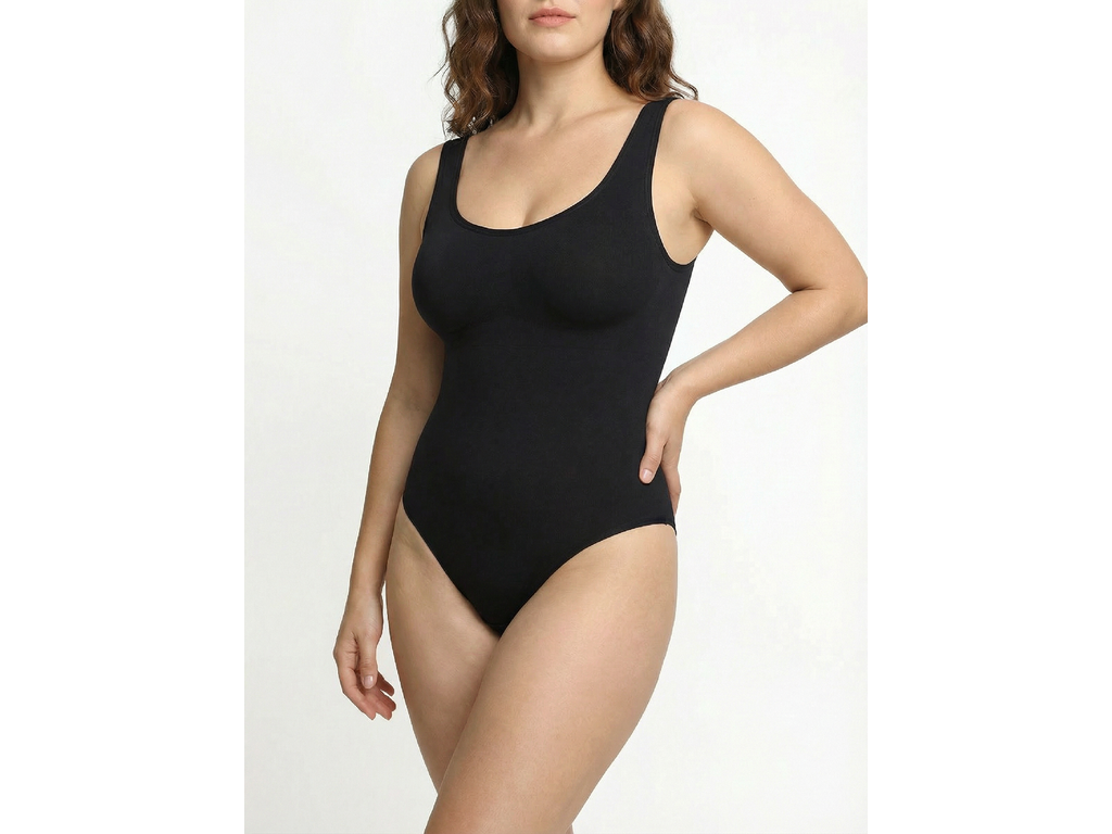 Shaping Bodysuit with Straps, BLACK XL/XXL