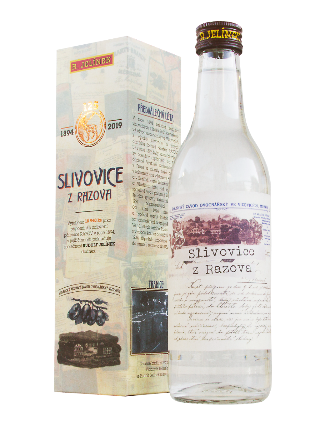 Slivovice from Razov 50% 0.35l