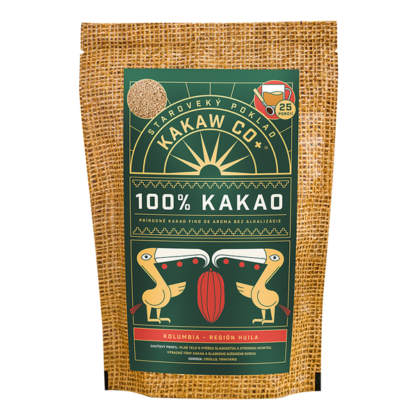 Cocoa Powder 100% Colombia Huila Weight: 250 g